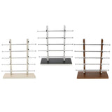 Maxbell Maxbell Sunglasses Display Stand Glass Eyewear Storage Rack for 10Pairs Wood