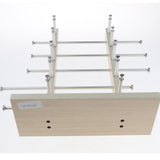 Maxbell Maxbell Sunglasses Display Stand Glass Eyewear Storage Rack for 10Pairs Wood