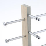 Maxbell Maxbell Sunglasses Display Stand Glass Eyewear Storage Rack for 10Pairs Wood