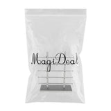 Maxbell Maxbell Sunglasses Display Stand Glass Eyewear Storage Rack for 10Pairs Black White