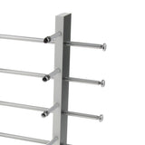 Maxbell Maxbell Sunglasses Display Stand Glass Eyewear Storage Rack for 10Pairs Black White
