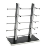 Maxbell Maxbell Sunglasses Display Stand Glass Eyewear Storage Rack for 10Pairs Black White