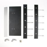 Maxbell Maxbell Sunglasses Display Stand Glass Eyewear Storage Rack for 10Pairs Black White