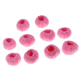 Maxbell Maxbell 100 Pieces Disposable Kids Baby Bath Ear Protectors Covers Earmuffs Pink