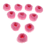 Maxbell Maxbell 100 Pieces Disposable Kids Baby Bath Ear Protectors Covers Earmuffs Pink