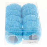 Maxbell Maxbell 100 Pieces Disposable Kids Baby Bath Ear Protectors Covers Earmuffs Blue