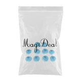 Maxbell Maxbell 100 Pieces Disposable Kids Baby Bath Ear Protectors Covers Earmuffs Blue
