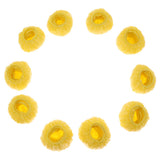 Maxbell Maxbell 100 Pieces Disposable Kids Baby Bath Ear Protectors Covers Earmuffs Yellow