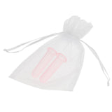 Maxbell Maxbell 2pcs Silicone Face Eye Anti Cellulite Massage Vacuum Cupping Cups Set Pink
