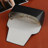 Maxbell Maxbell Portable Metal Glasses Pouch Case Eyeglass Sunglass Storage Box Black