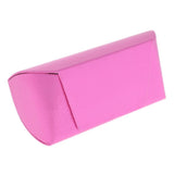 Maxbell Maxbell Portable Metal Glasses Pouch Case Eyeglass Sunglass Storage Box Rose Red