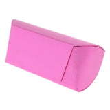 Maxbell Maxbell Portable Metal Glasses Pouch Case Eyeglass Sunglass Storage Box Rose Red
