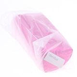 Maxbell Maxbell Portable Metal Glasses Pouch Case Eyeglass Sunglass Storage Box Rose Red