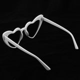 Maxbell 2 Pair Heart Shaped Sunglasses Women Party Eyewear Eyeglasses Fashion Shades