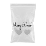 Maxbell Maxbell Heart Shaped Sunglasses Women Party Eyewear Eyeglasses Fashion Shades White