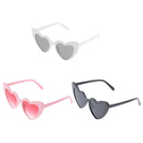 Maxbell 2 Pair Heart Shaped Sunglasses Women Party Eyewear Eyeglasses Fashion Shades