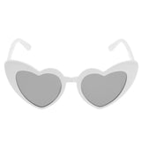 Maxbell 2 Pair Heart Shaped Sunglasses Women Party Eyewear Eyeglasses Fashion Shades