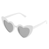 Maxbell 2 Pair Heart Shaped Sunglasses Women Party Eyewear Eyeglasses Fashion Shades