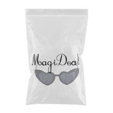 Maxbell Maxbell Heart Shaped Sunglasses Women Party Eyewear Eyeglasses Fashion Shades Black