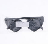 Maxbell Maxbell Heart Shaped Sunglasses Women Party Eyewear Eyeglasses Fashion Shades Black