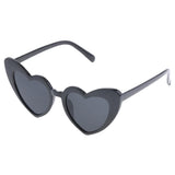Maxbell Maxbell Heart Shaped Sunglasses Women Party Eyewear Eyeglasses Fashion Shades Black