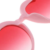 Maxbell Maxbell Heart Shaped Sunglasses Women Party Eyewear Eyeglasses Fashion Shades Pink