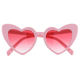 Maxbell Maxbell Heart Shaped Sunglasses Women Party Eyewear Eyeglasses Fashion Shades Pink