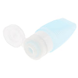 Maxbell Maxbell Silicone Squeezable Empty Lotion Shampoo Makeup Bottle 48ml Light Blue