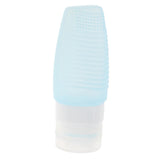 Maxbell Maxbell Silicone Squeezable Empty Lotion Shampoo Makeup Bottle 48ml Light Blue