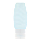 Maxbell Maxbell Silicone Squeezable Empty Lotion Shampoo Makeup Bottle 78ml Light Blue