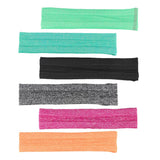 Maxbell Maxbell Unisex Sports Yoga Headband Wrap Gym Fitness Elastic Sweatband Grass Green