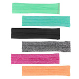 Maxbell Maxbell Unisex Sports Yoga Headband Wrap Gym Fitness Elastic Sweatband Grass Green