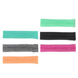 Maxbell Maxbell Unisex Sports Yoga Headband Wrap Gym Fitness Elastic Sweatband Grass Green