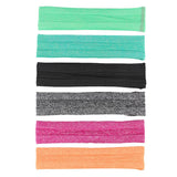 Maxbell Maxbell Unisex Sports Yoga Headband Wrap Gym Fitness Elastic Sweatband Grass Green