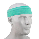 Maxbell Maxbell Unisex Sports Yoga Headband Wrap Gym Fitness Elastic Sweatband Green