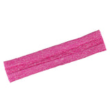 Maxbell Maxbell Unisex Sports Yoga Headband Wrap Gym Fitness Elastic Sweatband Rose Red