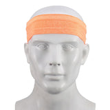Maxbell Maxbell Unisex Sports Yoga Headband Wrap Gym Fitness Elastic Sweatband Orange