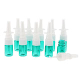 Maxbell Maxbell 10Pcs 5ml Portable Empty Refillable Nasal Spray Bottles Home & Travel  Green