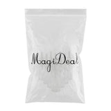 Maxbell Maxbell 10 Pieces 30ml Empty Glass Nasal Spray Bottle Fine Mist Vials Sprayer Clear