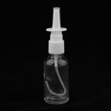 Maxbell Maxbell 10 Pieces 30ml Empty Glass Nasal Spray Bottle Fine Mist Vials Sprayer Clear