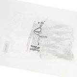 Maxbell Maxbell 10 Pieces 30ml Empty Glass Nasal Spray Bottle Fine Mist Vials Sprayer Clear