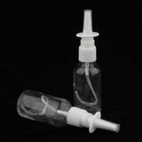Maxbell Maxbell 10 Pieces 30ml Empty Glass Nasal Spray Bottle Fine Mist Vials Sprayer Clear