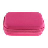 Maxbell Maxbell Essential Oil Bag Carrying Storage Case Contain 10 Pieces 10ml Vial Rose Red