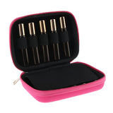 Maxbell Maxbell Essential Oil Bag Carrying Storage Case Contain 10 Pieces 10ml Vial Rose Red
