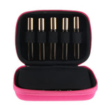 Maxbell Maxbell Essential Oil Bag Carrying Storage Case Contain 10 Pieces 10ml Vial Rose Red