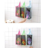 Maxbell Durable Hand/Wall Mount Bags&Handle for Kitchen Shopping Bathroom Green