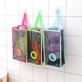Maxbell Durable Hand/Wall Mount Bags&Handle for Kitchen Shopping Bathroom Blue - Aladdin Shoppers