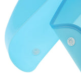 Maxbell 2 Pcs Meals Clothing Protector Bibs Disability Aid Apron with PE Pocket Blue