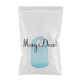 Maxbell 2 Pcs Meals Clothing Protector Bibs Disability Aid Apron with PE Pocket Blue