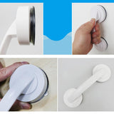 Maxbell Maxbell Suction Bathroom Grip Rail Shower Handle Bar Safety Support for Elder 19.4CM